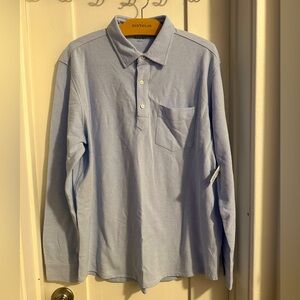 Light blue long sleeve button up